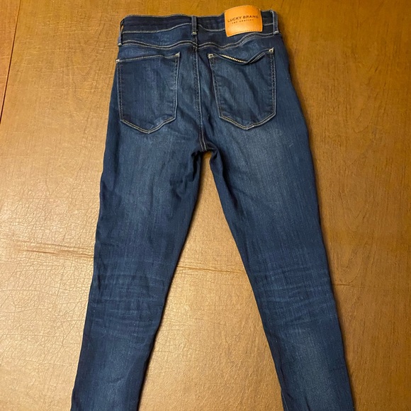Lucky Brand Dark Wash Skinny Jeans - Picture 2 of 4